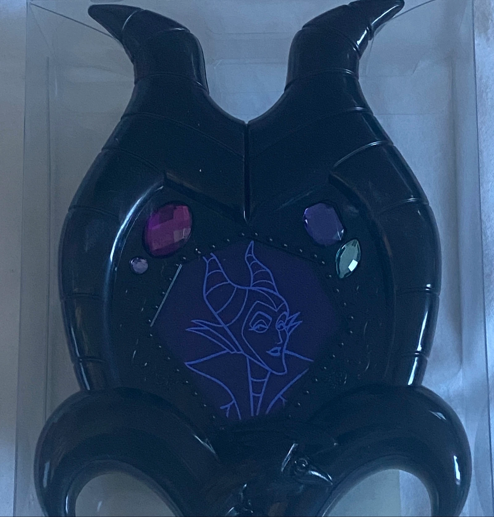 Cepillo para el cabello y horquilla para el cabello - Disney - Villains - Maléfica – Importación Japón – Nuevos en caja  ✨ – photo 2